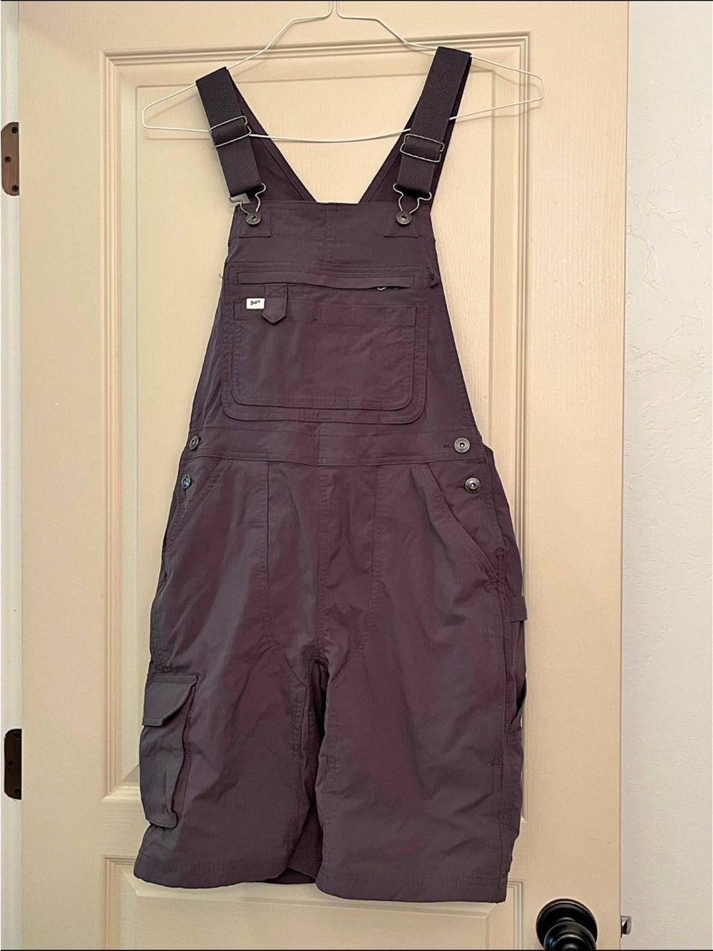 Deluth Overall Shorts Grey